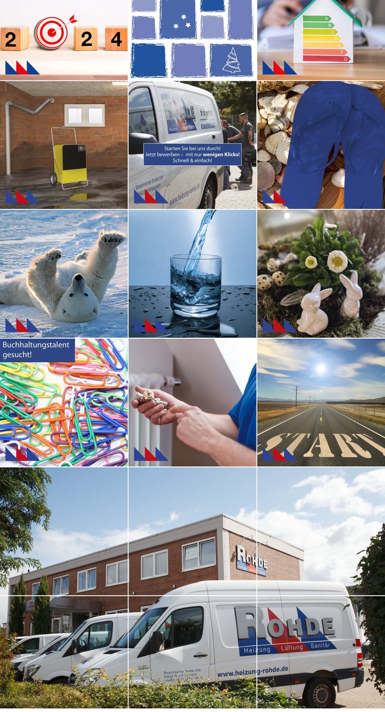 Instagram-Profil eines Heizungs- und Sanitärbetriebs mit Beiträgen von Philippe Consulting Instagram-Profil eines Heizungs- und Sanitärbetriebs mit Beiträgen von Philippe Consulting